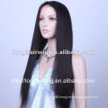 Comfortable straight hair 100% real hair lace wigs